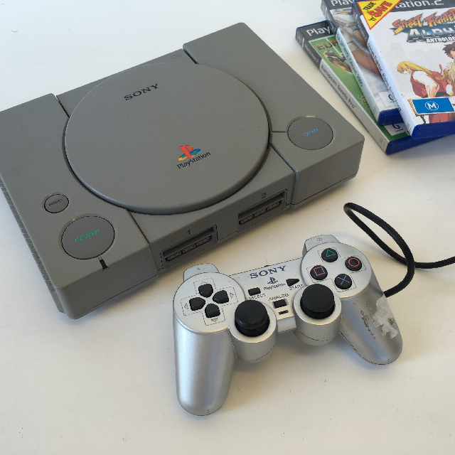 VIDEO GAME CONSOLE, Playstation Grey